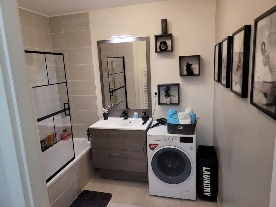 Appartement Neuf Moderne + Parking, Geneve 상 제니 푸이 외부 사진