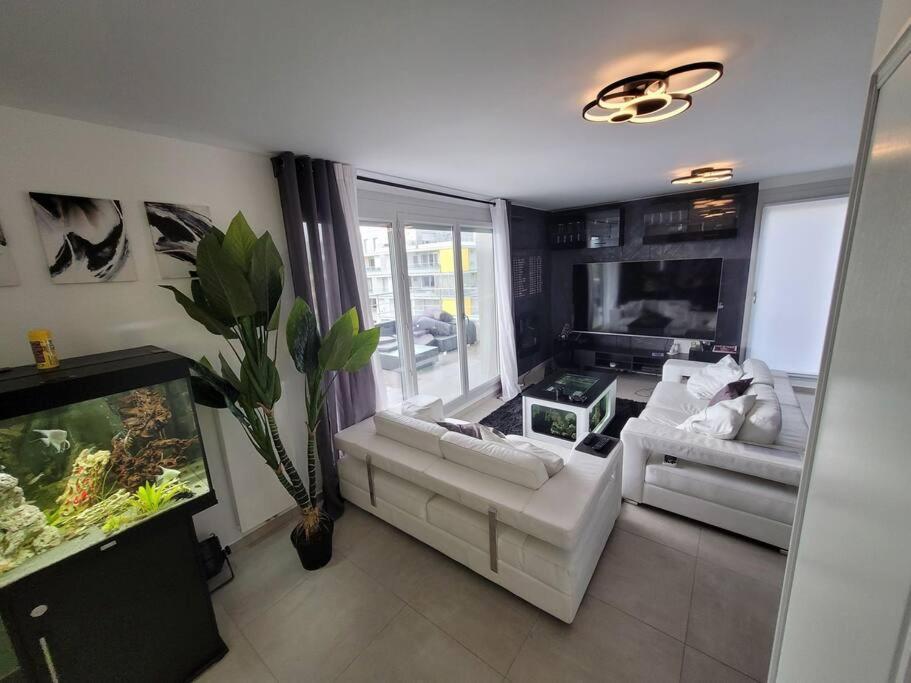 Appartement Neuf Moderne + Parking, Geneve 상 제니 푸이 외부 사진
